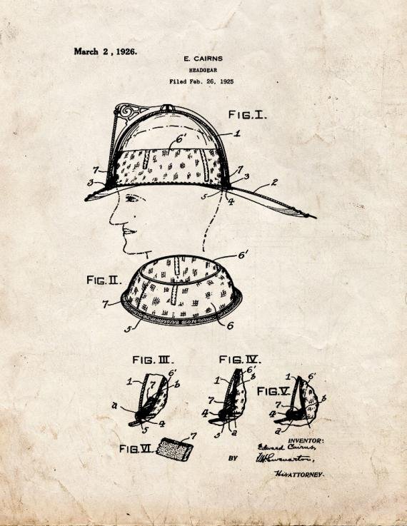 Patent Blueprint 199 1 12 A4 Photo Print