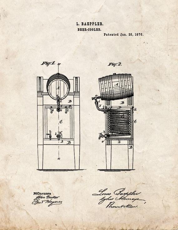Patent Blueprint 1995 1 12 A4 Photo Print