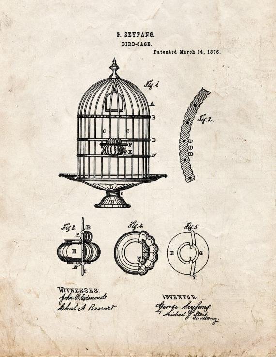 Patent Blueprint 1996 1 12 A4 Photo Print