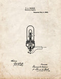 Patent Blueprint 2001 1 12 A4 Photo Print