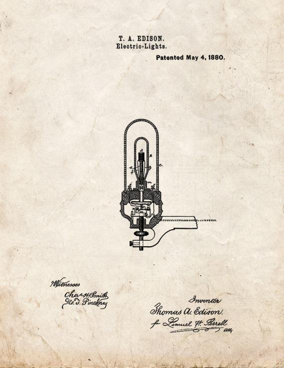 Patent Blueprint 2001 1 12 A4 Photo Print