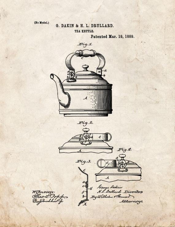 Patent Blueprint 2009 1 12 A4 Photo Print
