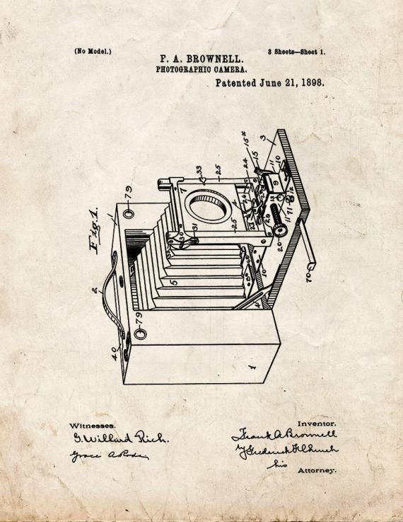 Patent Blueprint 2019 1 12 A4 Photo Print