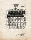 Patent Blueprint 2038 1 12 A4 Photo Print