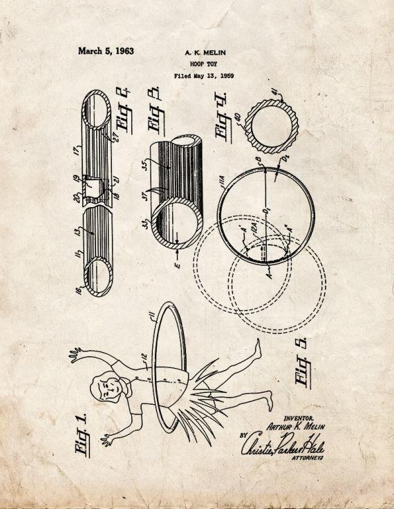 Patent Blueprint 204 1 12 A4 Photo Print