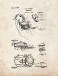 Patent Blueprint 2043 1 12 A4 Photo Print