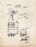 Patent Blueprint 2052 1 12 A4 Photo Print
