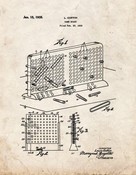 Patent Blueprint 2053 1 12 A4 Photo Print