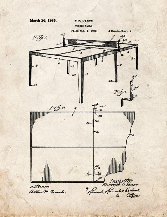 Patent Blueprint 2054 1 12 A4 Photo Print