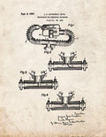 Patent Blueprint 206 1 12 A4 Photo Print