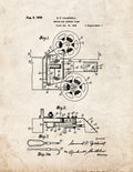 Patent Blueprint 2064 1 12 A4 Photo Print