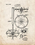 Patent Blueprint 2068 1 12 A4 Photo Print