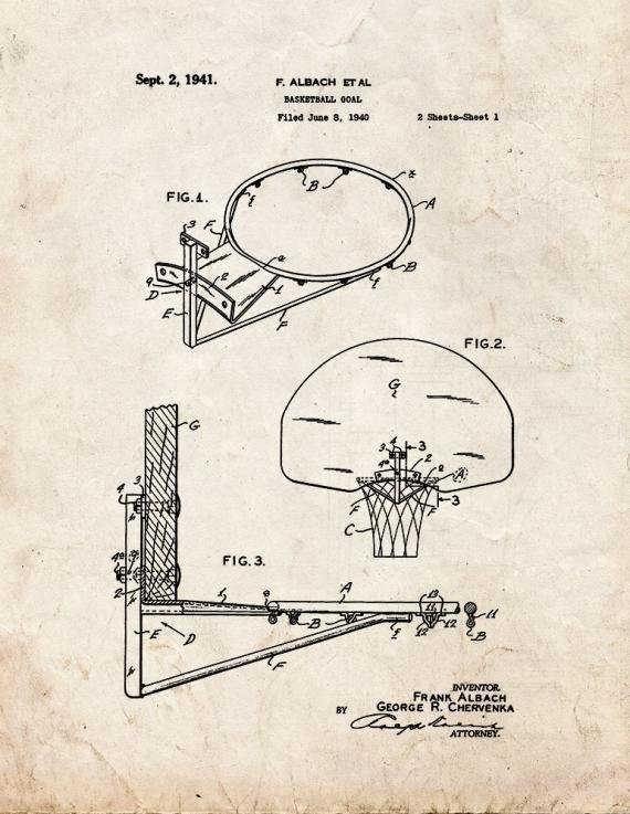 Patent Blueprint 2072 1 12 A4 Photo Print