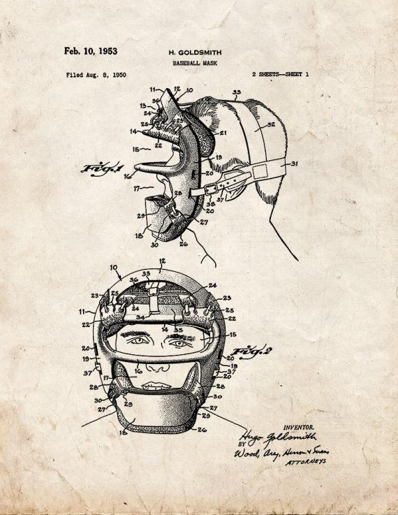 Patent Blueprint 2078 1 12 A4 Photo Print