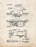 Patent Blueprint 2082 1 12 A4 Photo Print