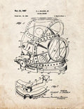 Patent Blueprint 2089 1 12 A4 Photo Print