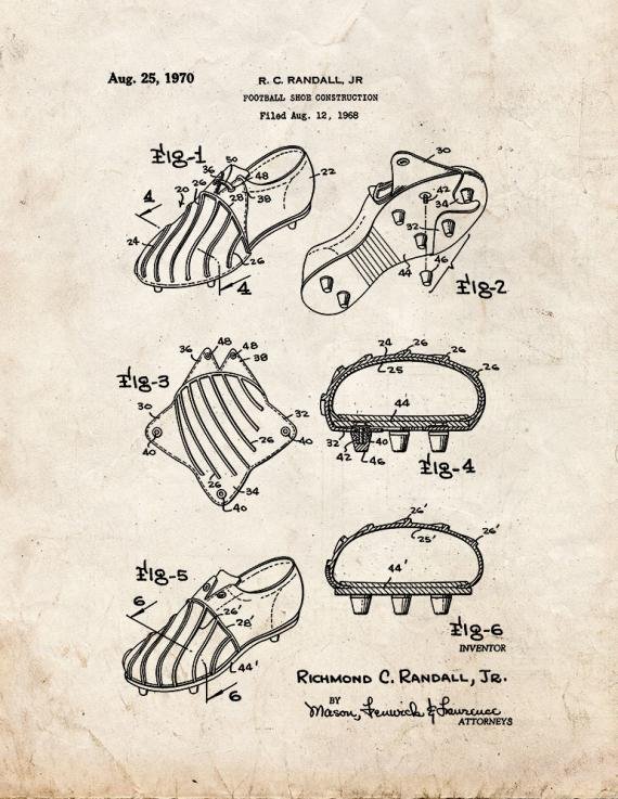 Patent Blueprint 2093 1 12 A4 Photo Print