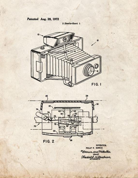 Patent Blueprint 2095 2 12 A4 Photo Print