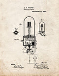Patent Blueprint 2101 1 12 A4 Photo Print
