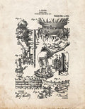 Patent Blueprint 212 1 12 A4 Photo Print