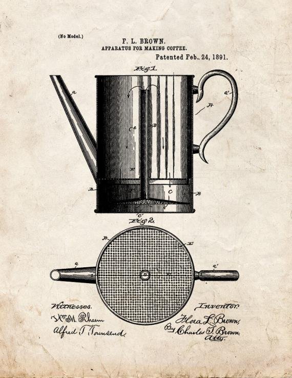 Patent Blueprint 2122 1 12 A4 Photo Print