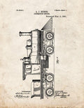 Patent Blueprint 2125 1 12 A4 Photo Print