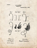 Patent Blueprint 2128 1 12 A4 Photo Print