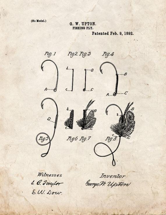 Patent Blueprint 2128 1 12 A4 Photo Print
