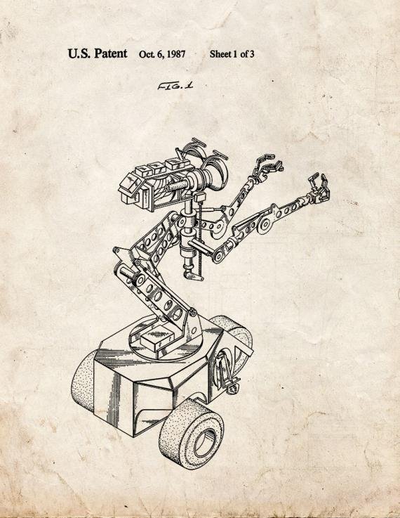 Patent Blueprint 2133 2 12 A4 Photo Print