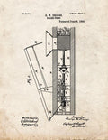 Patent Blueprint 2140 1 12 A4 Photo Print