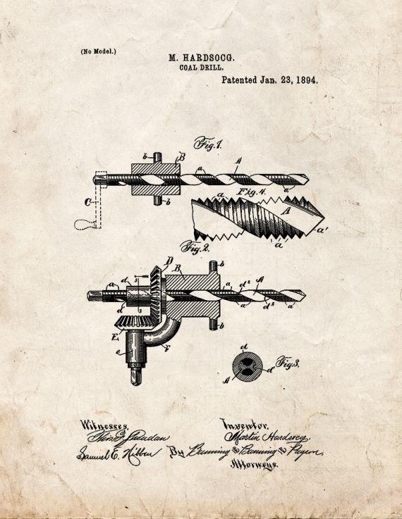 Patent Blueprint 2143 1 12 A4 Photo Print