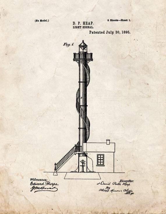 Patent Blueprint 2146 1 12 A4 Photo Print