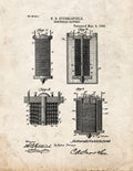 Patent Blueprint 2152 1 12 A4 Photo Print