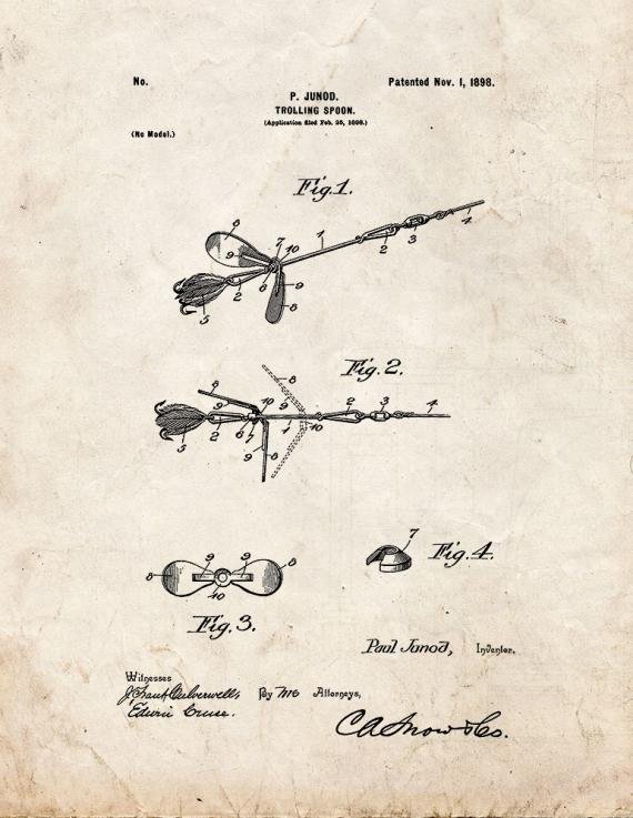 Patent Blueprint 2154 1 12 A4 Photo Print