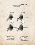 Patent Blueprint 2158 1 12 A4 Photo Print