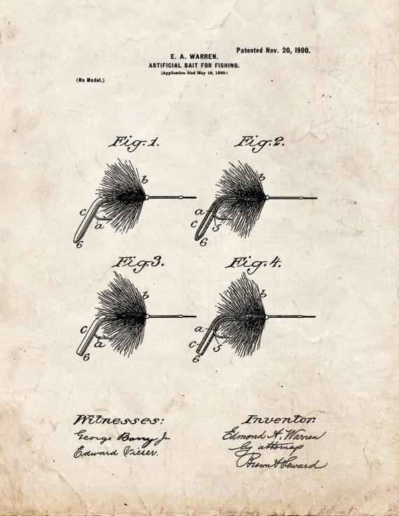 Patent Blueprint 2158 1 12 A4 Photo Print