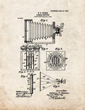 Patent Blueprint 2166 1 12 A4 Photo Print