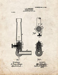 Patent Blueprint 2168 1 12 A4 Photo Print