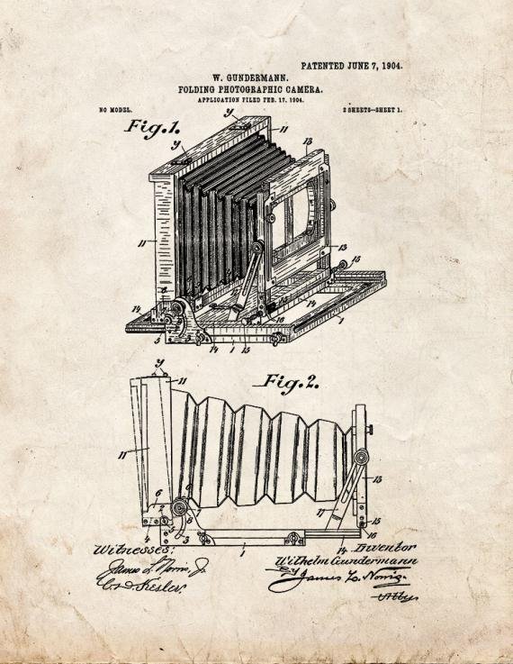 Patent Blueprint 2170 1 12 A4 Photo Print