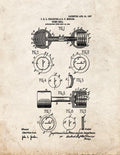 Patent Blueprint 2173 1 12 A4 Photo Print