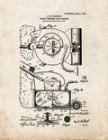 Patent Blueprint 2174 1 12 A4 Photo Print