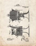 Patent Blueprint 2175 1 12 A4 Photo Print