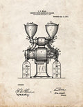 Patent Blueprint 2178 1 12 A4 Photo Print