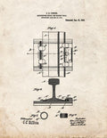Patent Blueprint 2187 1 12 A4 Photo Print