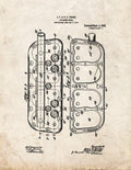 Patent Blueprint 2188 1 12 A4 Photo Print