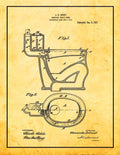 Patent Blueprint 2189 1 12 80 paper golb A4 Photo Print