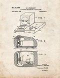 Patent Blueprint 219 1 12 A4 Photo Print
