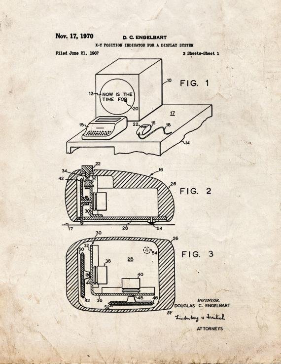 Patent Blueprint 219 1 12 A4 Photo Print