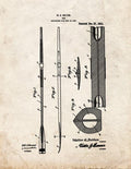 Patent Blueprint 2195 1 12 A4 Photo Print