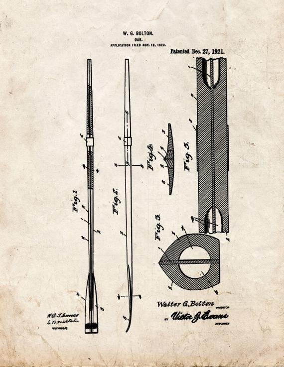 Patent Blueprint 2195 1 12 A4 Photo Print